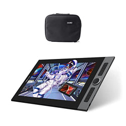 XP-PEN Artist Pro 16 Drawing Tablet with Screen 15.6 Inch Drawing Display Full Laminated Graphics Pen Display & XP-Pen Travel Cable Case Drawing Tablet Pen Displays Accessories Organizer