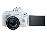 Canon EOS Rebel SL2 DSLR Camera with EF-S 18-55mm STM Lens - WiFi Enabled, White