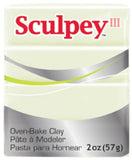 Sculpey III Polymer Clay 2 Ounces-Glow In The Dark