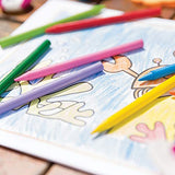 BIC Kids Crayons, Break Resistant, Wrap-Free, Long-Lasting Coloring, Vivid Assorted Colors, 24-Count - Pack of 3