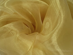 Crystal Organza Dark Gold 58 Inch Fabric By the Yard (F.E.®)