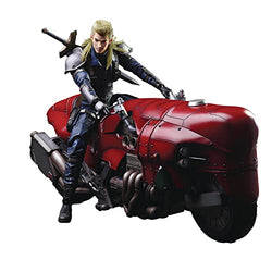 Final Fantasy VII Remake: Roche with Motorcycle Play Arts Kai Action Figure