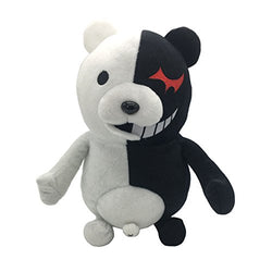 MAGGIFT monobear Plush Black White Bear Stuffed Plush Doll Toy