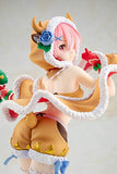 Kadokawa Re:Zero - Starting Life in Another World: Ram (Christmas Maid Version) 1:7 Scale PVC Figure, Multicolor