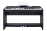 The ONE Smart Keyboard Pro, 88-Key Digital Piano Keyboard, Portable Digital Piano, Weighted Action Keys, Black