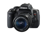 Canon EOS Rebel T6i 24.2 MP DSLR Camera, 18-55mm f/3.5-5.6 STM Lens, RitzGear HD .43x Wide Angle