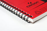 Canson XL Series Paper Sketch Pad for Charcoal, Pencil and Pastel, Side Wire Bound, 50 Pound, 9 x