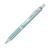 Pentel EnerGel Alloy RT Premium Liquid Gel Pen, 0.7mm, Aquamarine Barrel, Black Ink, 1 Pack