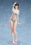 FREEing LovePlus: Manaka Takane (Swimsuit Version) 1:4 Scale PVC Figure, Multicolor