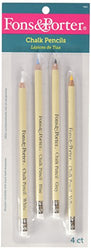 Fons and Porter Chalk Pencils 4pieces Per Pack