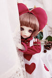 St. Lucia in Red, GEM of Doll BJD Doll 27.5CM Dollfie / 100% Custom-made / Full Set Doll