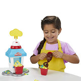 Play-Doh Kitchen Creations Popcorn Party Play Food Set with Six Non-Toxic Pots Yellow