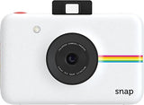 Polaroid Snap Instant Digital Camera (White) with ZINK Zero Ink Printing Technology