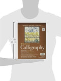 Strathmore 405-11 400 Series Calligraphy Pad, 8.5"x11" Tape Bound, 50 Sheets