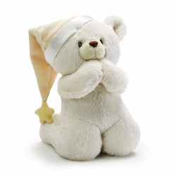 Baby GUND Prayer Teddy Bear Musical Stuffed Animal Plush, 8"