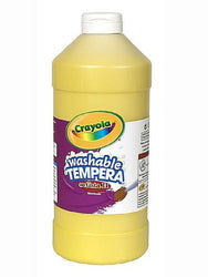 Crayola Artista II Liquid Tempera Paint yellow 32 oz. [PACK OF 3 ]