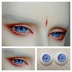 Educational Model BJD Dolls Eyes, 14/16mm Starry Sky Gradient Fantasy Eyeballs for 1/6 1/4 1/3 BJD Dolls - Multicolor Let You Choose (Color : D, Size : 16MM)