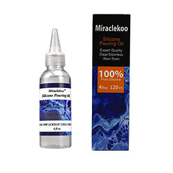 Nicpro Acrylic Pour Oil for Art, Pour Medium 7 oz.100% Silicone Liquid