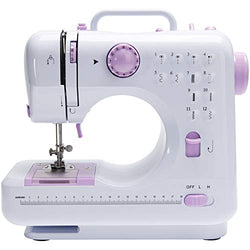 FutureCharger Sewing Machine, Portable Sewing Machine Mini Sewing Machines Handheld Sewing Machine with 12 Built-in Stitches, 2 Speeds, Foot Pedal, Extension Table for Adult Beginners/Household/Tailor