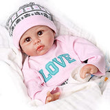 GOAROY Reborn Baby Dolls Girl - 22 Inch Reborn Toddler Dolls Realistic Newborn Baby Dolls That Look Real Lifelike Real Life Reborn Doll Gift/Toy for Kids 3+