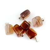 Mutil Random Irregular Shape Healing Beads Crystal Stone Quartz Charms Pendants for Necklace