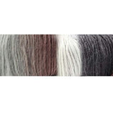 NICEEC 2 Skeins Rainbow Soft Yarn 100% Wool Gradient Multi Color Yarn for Crocheting Knit Total Length 180m×2(196yds×2,50g×2)-25