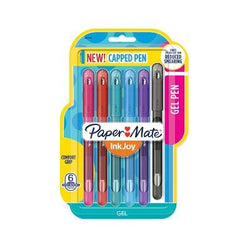 Inkjoy 6ct Capped Gel Pens Multicolor - Paper Mate Multicolor