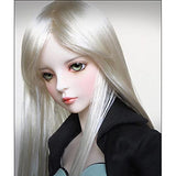 Beautiful Girl BJD Dolls 1/3 SD Doll 58cm 22.8cm Ball Jointed Dolls with Clothes Set Black Boots Wig and Makeup Face, Best Resin DIY Gifts