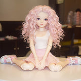 SISON BENNE BJD Doll, Original 1/3 SD Dolls 24 Inch 18 Ball Jointed Doll DIY Toys with Full Set Clothes Shoes Wig Makeup, Best Gift for Christmas (Nicole)