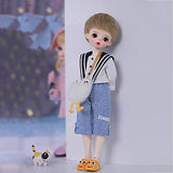 ZDD Exquisite Boy BJD/SD Dolls Full Set 28cm 1/6 Ball Jointed Doll Cosplay Fashion Dolls Children's Creative Toys Surprise Gift Collection
