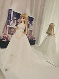 1/3 DZ, SD, AS BJD Doll Clothes Dress / Hand-Made Wedding Dress / White Lover