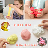 Mini Butter Slime Kit,45 Pack Scented Slime Party Favor Gifts,DIY Putty Slime Toys for Kids,Soft & Non-Sticky,Stress Relief Toy for Girls and Boys
