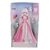 B Blesiya 2 Set Delicate 26 Joints 1/4 BJD Doll Body + Clothes + Shoes Set Modern Girl Kids Children Pretend Play Toy