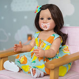 Zero Pam 22 inch Reborn Baby Doll Girl Full Body Silicone Realistic Baby Dolls Smile Girls Anatomically Correct
