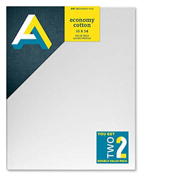 Aa Economy Stretched Canvas 2Pk 11X14