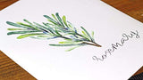 Kitchen Herbs Art Prints - Botanical Prints - (Set of 6) - Unframed - 8x10s