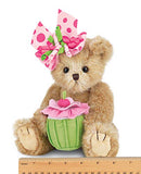 Bearington Casey Cupcake Birthday Teddy Bear 10"