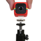 Polaroid Snap and Wrap Flexi Tripod with 360° Rotating Ball Head + Polaroid Magnet to Tripod