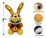 VNKVTL Glitchtrap Plush Birthday Gift for Kids, Spring Trap Plush with Soft and Comfortable Cotton, Decor Plushtrap Plush, Glitchtrap Plush for All Ages, 7 Inch Game Plush.