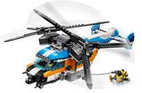 LEGO Creator 3in1 Twin Rotor Helicopter 31096 Building Kit (569 Pieces)