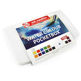 Royal Talens - Art Creation Watercolor Pocket Box - Includes 15 Pans and Brush