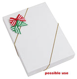 HipGirl 3 x 20pc Ribbon Applique Embellishment for Crafts, Christmas Cards, Scrapbooks, Wedding