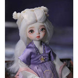 ZDLZDG BJD Doll Body 1/6 Ball Jointed Doll 28.5cm DIY Dressup Action Figures with Facial Makeup + 3D Eyes, Doll Lover Surprise Gift