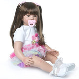 ZIYIUI Reborn Dolls Baby 24 Inch Reborn Girl Dolls 60 cm Reborn Babies Soft Vinyl Silicone Baby Reborn Baby Toddler Girl Doll Canada Age 3 Reborn Newborn Toy