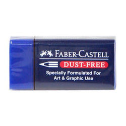 Faber Castell Eraser - DUST FREE (Specially Formulated for Art & Graphic Use)