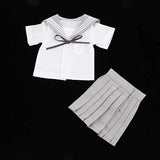 LEIPUPA Lots 2 1/4 Uniform Skirt Outfit for BJD DOD 43cm Dolls DIY Accessory