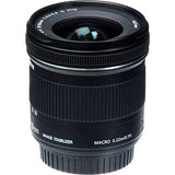 Canon EF-S 10-18mm f/4.5-5.6 IS STM Wide Angle Zoom/Image Stabilizer Lens Kit for Canon - International Version (No Warranty)