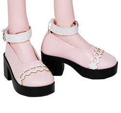 60CM Fashion 1/3 BJD SD Dolls Shoes Martin Boots High Heels Canvas Shoes (15)