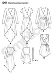 Simplicity 1064 Learn to Sew Summer Tunic Sewing Pattern for Women, Sizes 14-22