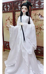 BJD Doll Clothes 1/3 4-Piece Set of Ancient Chinese Style Long-Sleeved Dress